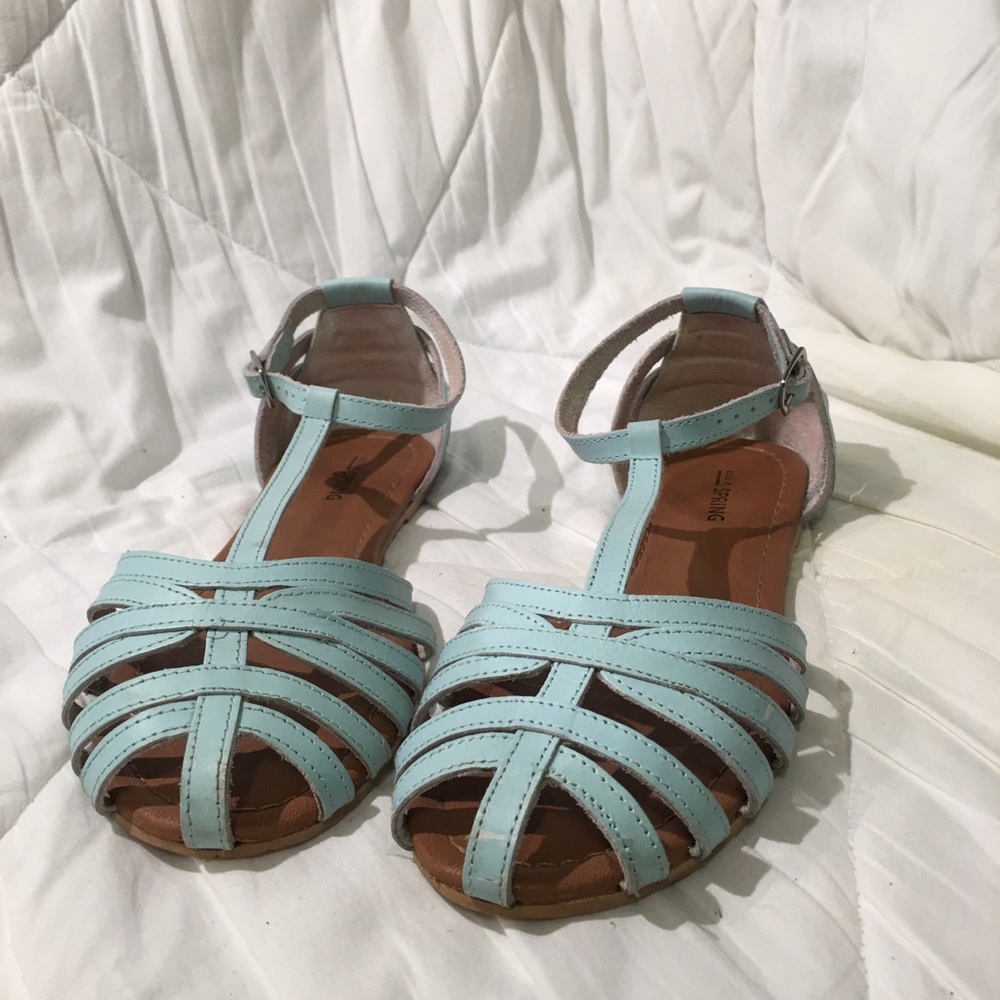 Call It Spring Sandals in Sky Blue
